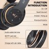 6S Wireless Bluetooth Headphones Over Ear view