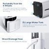 Corlitec 12L/Day Dehumidifier with Digital Humidity Display & Control, Childlock, Laundry Dry, and Timer for Home/Basement/Office, 2L Water Tank & Drainage Hose for Damp & Condensation view