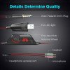 DIZA100 G9000 Gaming Headset Headphone 3.5mm Stereo Jack with Mic LED Light Red and blue view