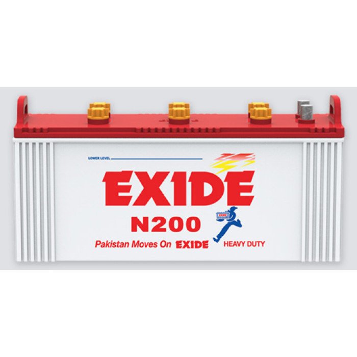 Exide N200 23 Plates 170 Ah Battery