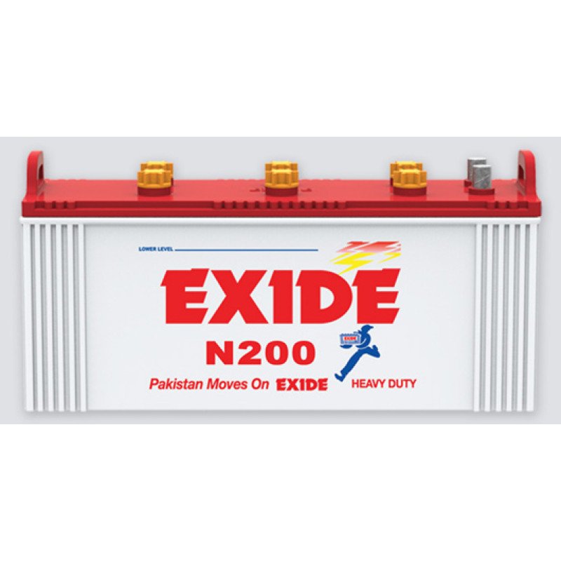Exide N200 23 Plates 170 Ah Battery