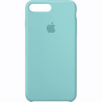 Iphone 7/8 Plus Silicone Cover Aqua Blue