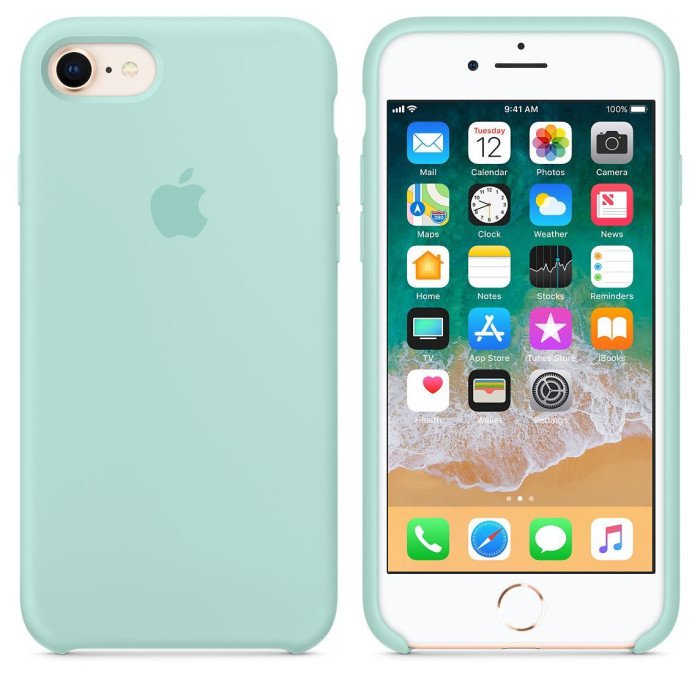 Iphone 7/8 Silicone Cover Light Green