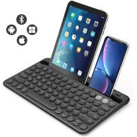 Jelly Comb Multi Device Rechargeable Wireless Bluetooth Keyboard