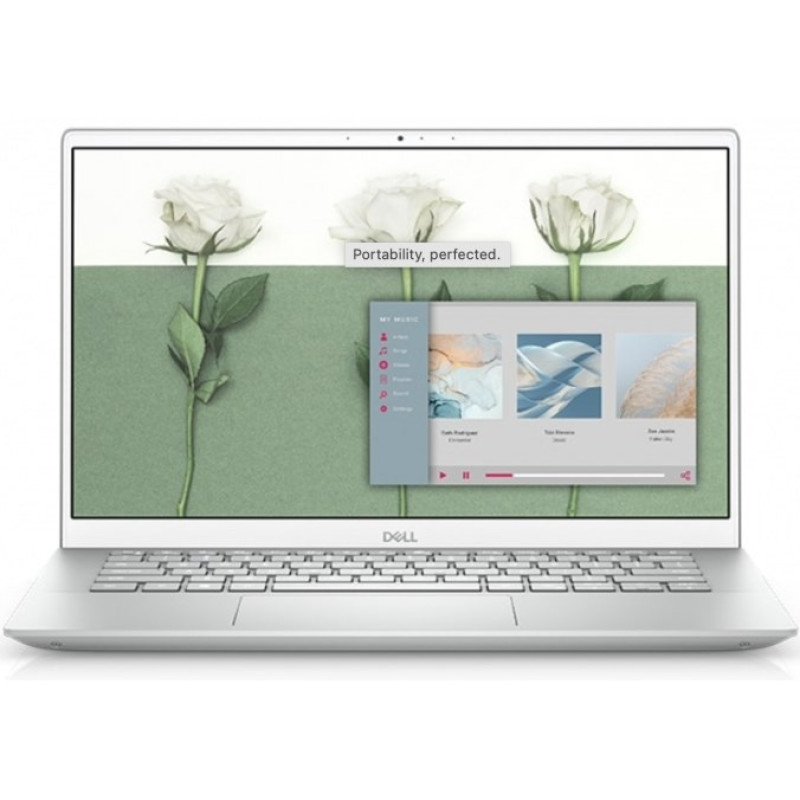 Dell Inspiron 14 5402 Laptop 11th Gen Intel Core i5 1135G7, 8GB, 512GB SSD, 14 FHD, W10, Silver, Dell Essential Backpack  view 1
