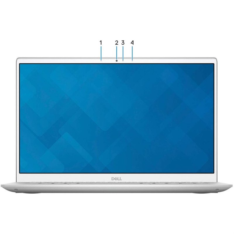 Dell Inspiron 14 5402 Laptop 11th Gen Intel Core i7 1165G7, 8GB, 512GB SSD, MX330 2GB GC, 14 FHD, W10, Silver, Dell Essential Backpack view 1