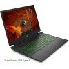 HP Pavilion 16-A0032dx Gaming Laptop 10th Gen Ci5 8GB 512GB SSD GTX 1660 Ti 32GB Optane Shadow Black 16.1 144Hz Win10  view