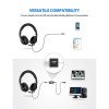 MPOW Wired USB Headset Black BH224A 3.5mm Jack view