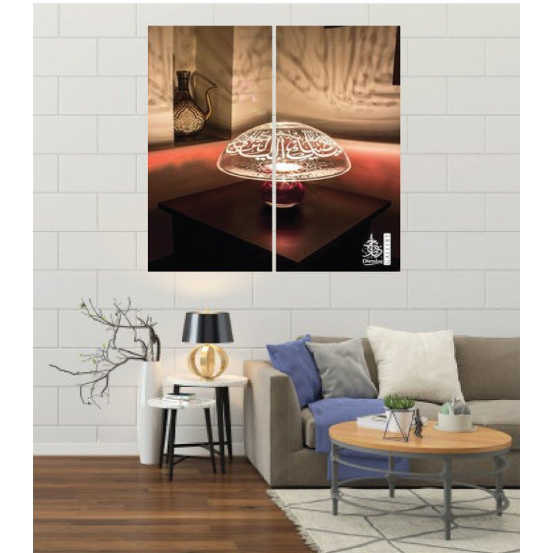 Wall Frames 2 Pieces Set Canvas – Digitally Printed Wall Canvas F-106 view 1