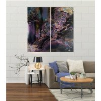 Wall Frames 2 Pieces Set Canvas – Digitally Printed Wall Canvas F-148