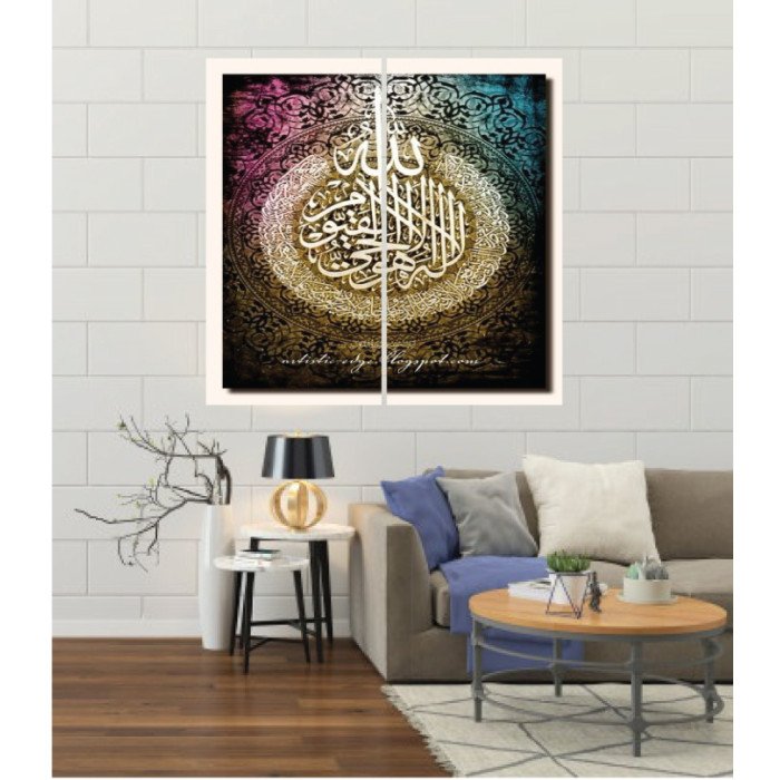Wall Frames 2 Pieces Set Canvas – Digitally Printed Wall Canvas F-170