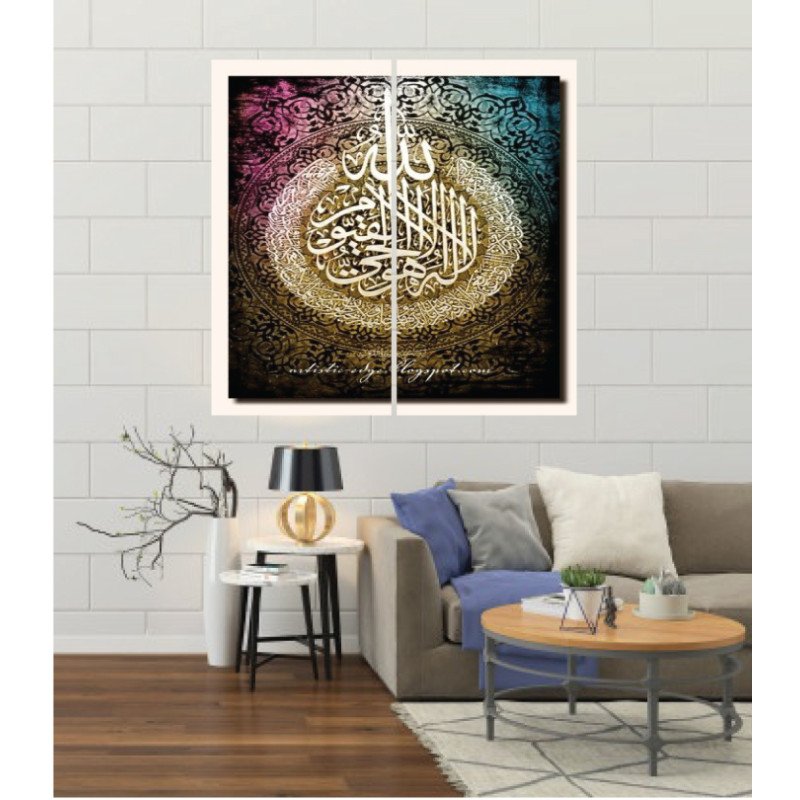 Wall Frames 2 Pieces Set Canvas – Digitally Printed Wall Canvas F-170 view 1