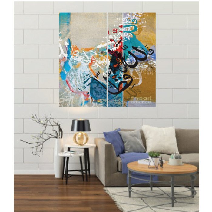 Wall Frames 2 Pieces Set Canvas – Digitally Printed Wall Canvas F-192