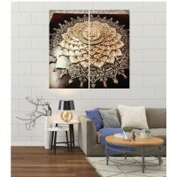 Wall Frames 2 Pieces Set Canvas – Digitally Printed Wall Canvas F-42