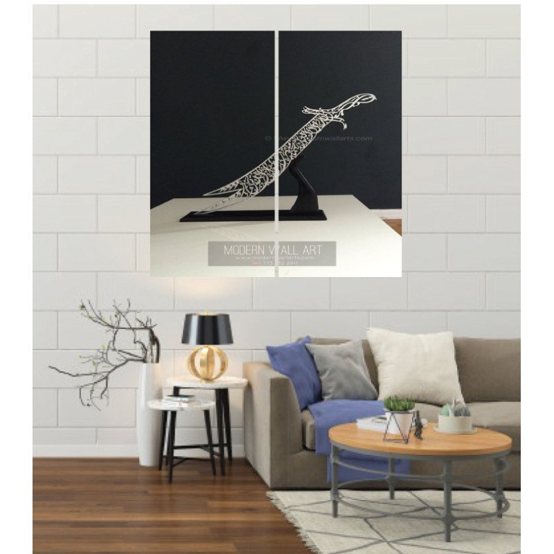 Wall Frames 2 Pieces Set Canvas – Digitally Printed Wall Canvas F-43 view 1