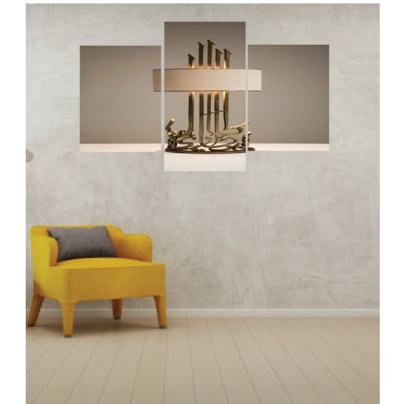 Wall Frames 3 Pieces Set Canvas – Digitally Printed Wall Canvas TI-10 view 1