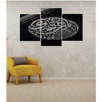 Wall Frames 3 Pieces Set Canvas – Digitally Printed Wall Canvas TI-107