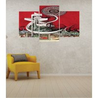 Wall Frames 3 Pieces Set Canvas – Digitally Printed Wall Canvas TI-117
