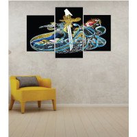 Wall Frames 3 Pieces Set Canvas – Digitally Printed Wall Canvas TI-124
