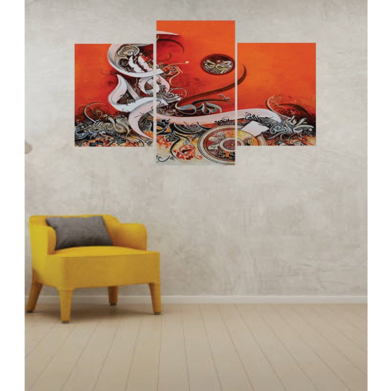 Wall Frames 3 Pieces Set Canvas – Digitally Printed Wall Canvas TI-135 view 1