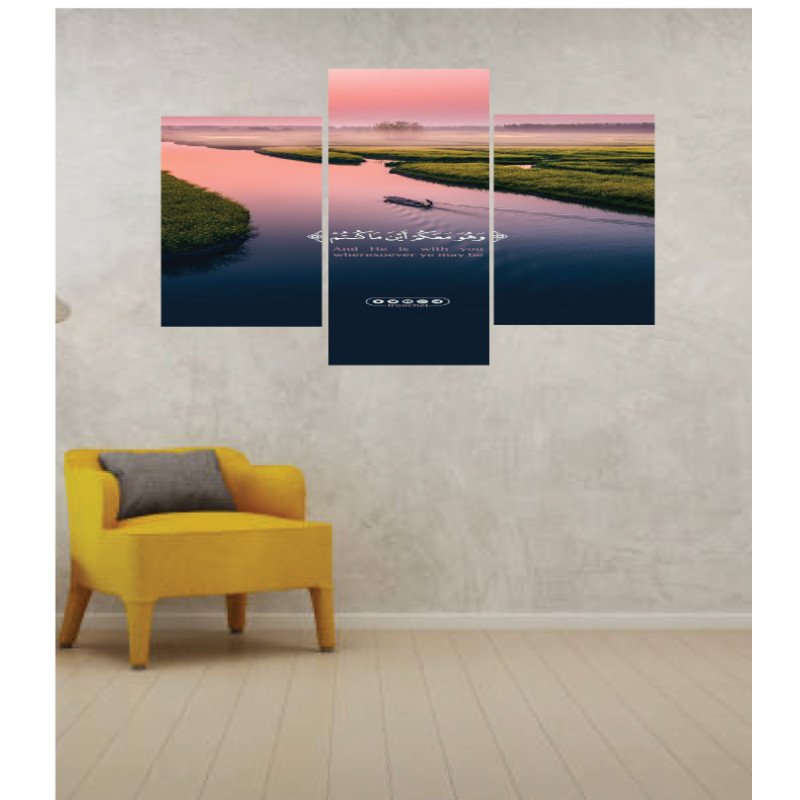 Wall Frames 3 Pieces Set Canvas – Digitally Printed Wall Canvas TI-169 view 1