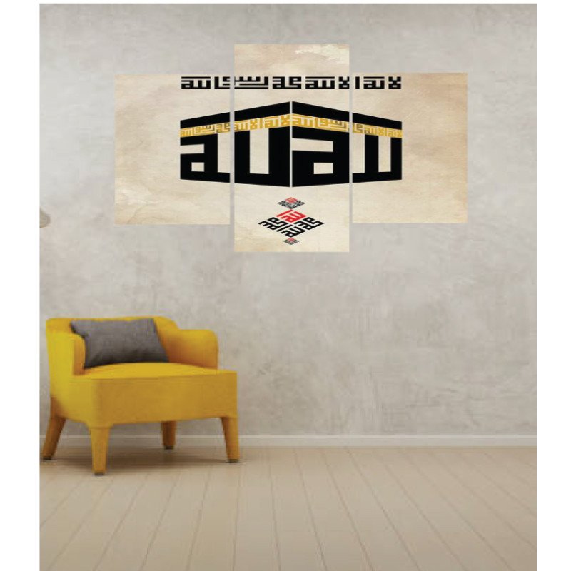 Wall Frames 3 Pieces Set Canvas – Digitally Printed Wall Canvas TI-171 view 1