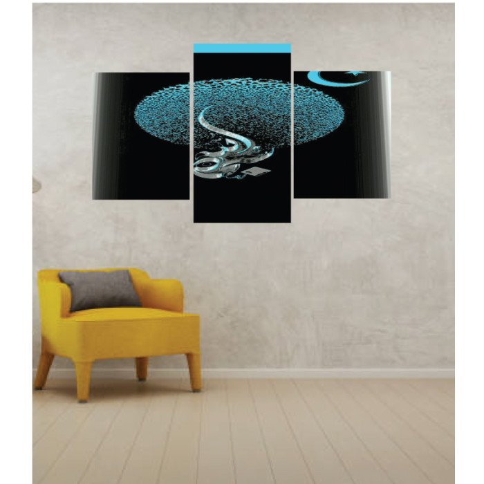 Wall Frames 3 Pieces Set Canvas – Digitally Printed Wall Canvas TI-179 Wall Frames 3 Pieces Set Canvas – Digitally Printed Wall Canvas TI-179