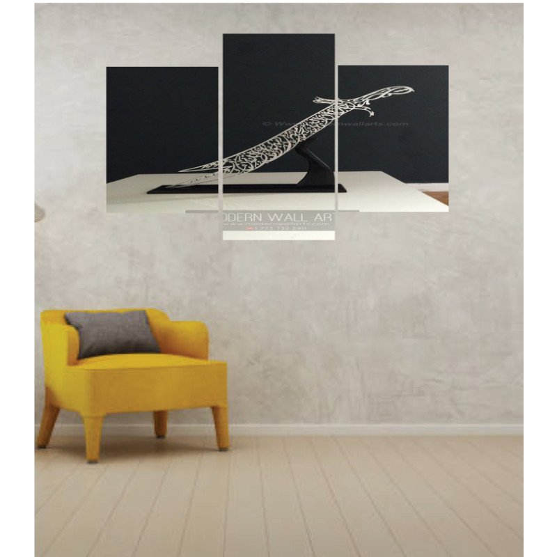 Wall Frames 3 Pieces Set Canvas – Digitally Printed Wall Canvas TI-43 view 1