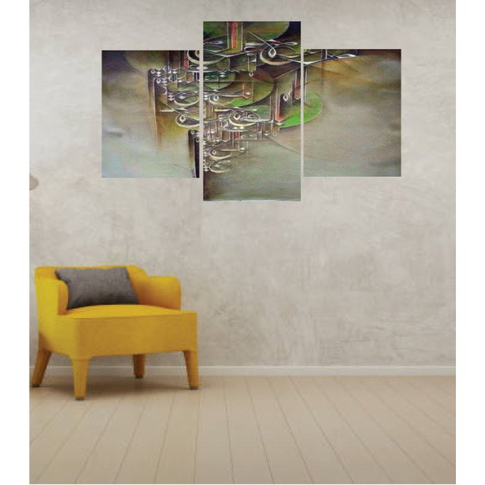 Wall Frames 3 Pieces Set Canvas – Digitally Printed Wall Canvas TI-57
