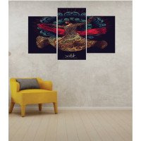 Wall Frames 3 Pieces Set Canvas – Digitally Printed Wall Canvas TI-66