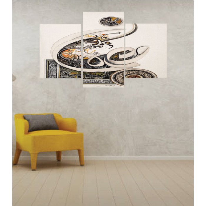 Wall Frames 3 Pieces Set Canvas – Digitally Printed Wall Canvas TI-93