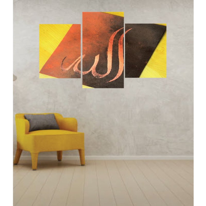 Wall Frames 3 Pieces Set Canvas – Digitally Printed Wall Canvas TI-95 view 1
