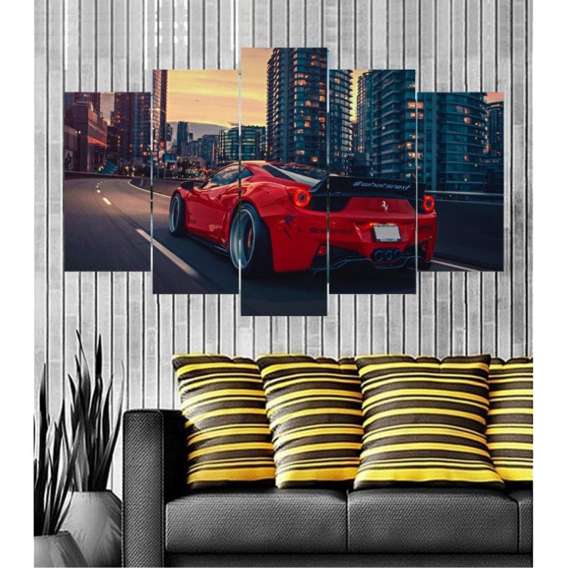 Wall Frames 5 Pieces Set Canvas - Digitally Printed Wall Canvas  post-108 view 1