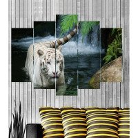 Wall Frames 5 Pieces Set Canvas - Digitally Printed Wall Canvas Frames post-1