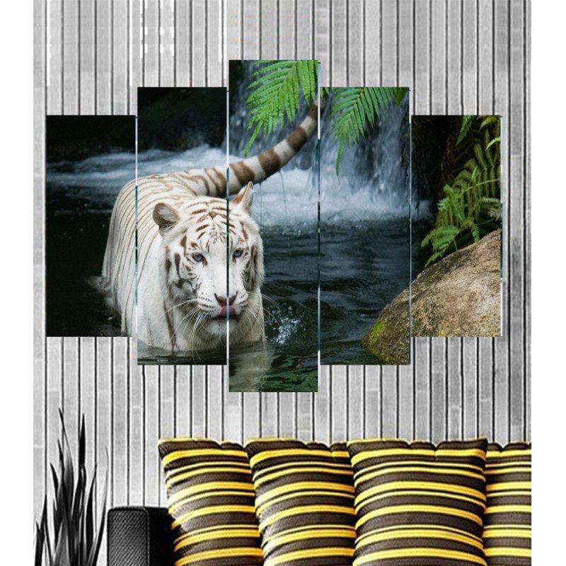 Wall Frames 5 Pieces Set Canvas - Digitally Printed Wall Canvas Frames post-1 view 1