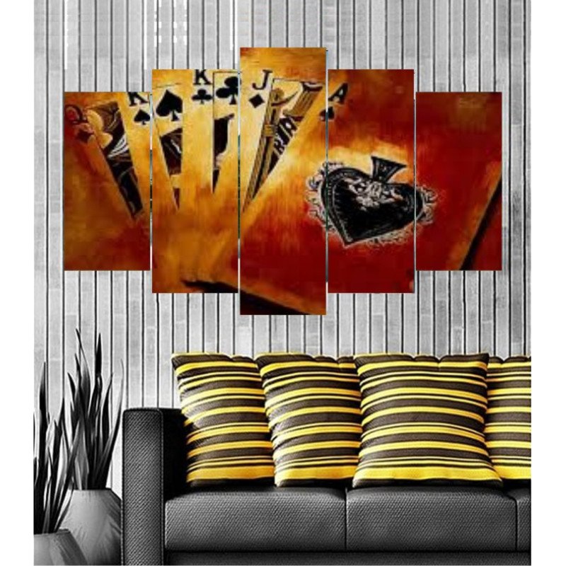 Wall Frames 5 Pieces Set Canvas - Digitally Printed Wall Canvas  post-113 view 1