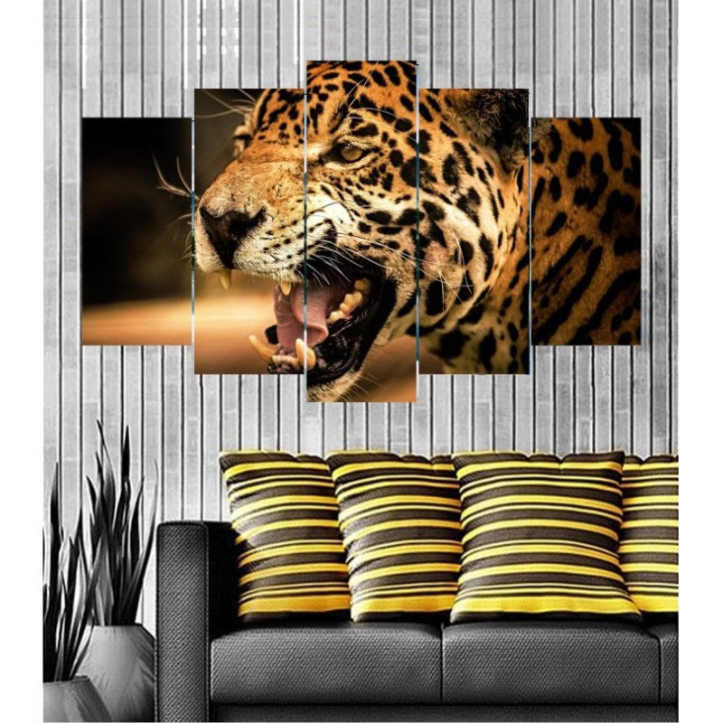 Wall Frames 5 Pieces Set Canvas - Digitally Printed Wall Canvas  post-122 view 1