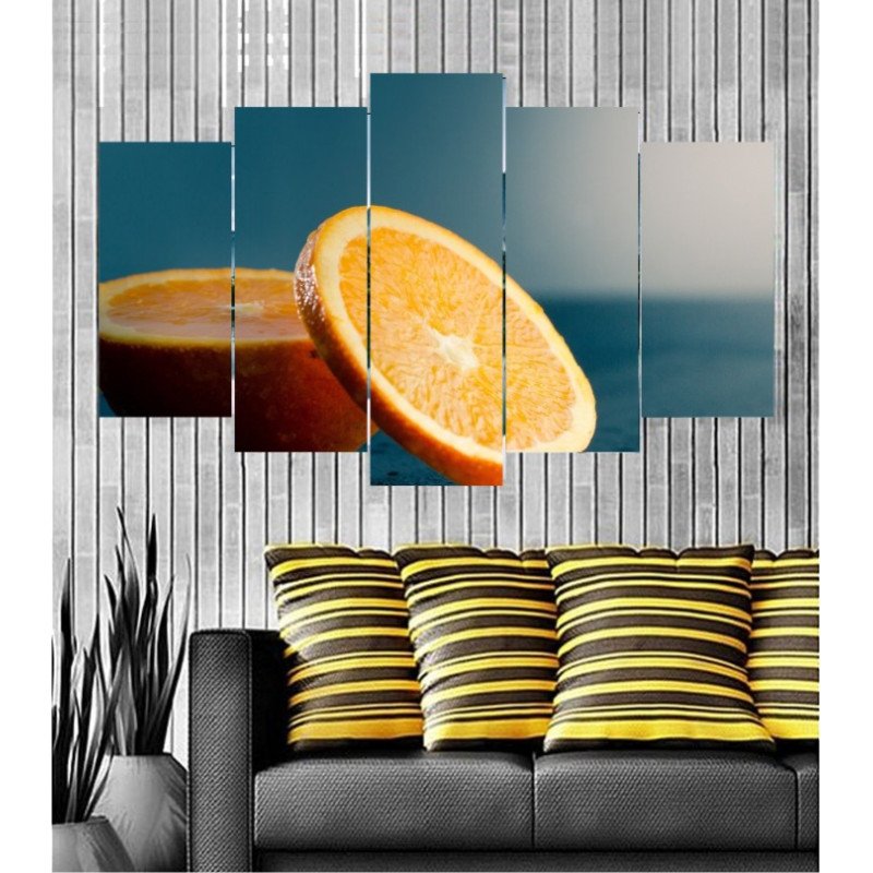 Wall Frames 5 Pieces Set Canvas - Digitally Printed Wall Canvas  post-124 view 1