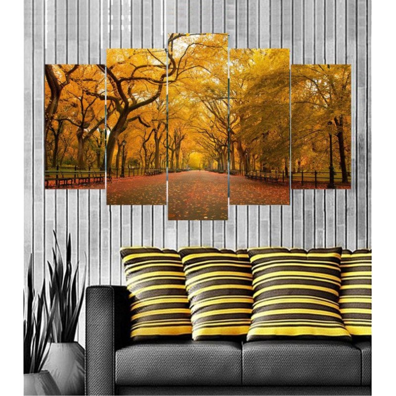 Wall Frames 5 Pieces Set Canvas - Digitally Printed Wall Canvas  post-129 view 1