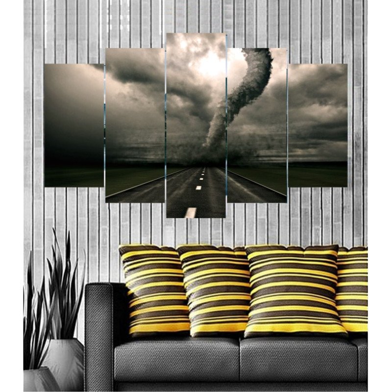 Wall Frames 5 Pieces Set Canvas - Digitally Printed Wall Canvas  post-133 view 1