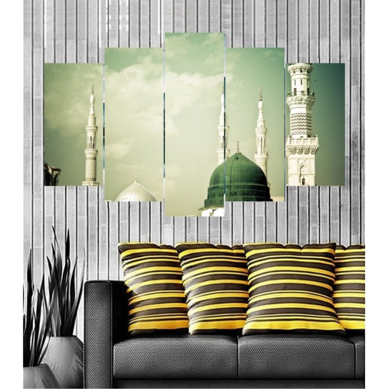 Wall Frames 5 Pieces Set Canvas - Digitally Printed Wall Canvas  post-139 view 1