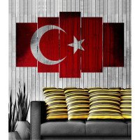 Wall Frames 5 Pieces Set Canvas - Digitally Printed Wall Canvas  post-142