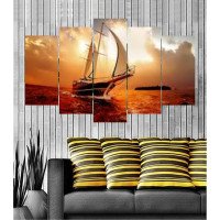 Wall Frames 5 Pieces Set Canvas - Digitally Printed Wall Canvas  post-146