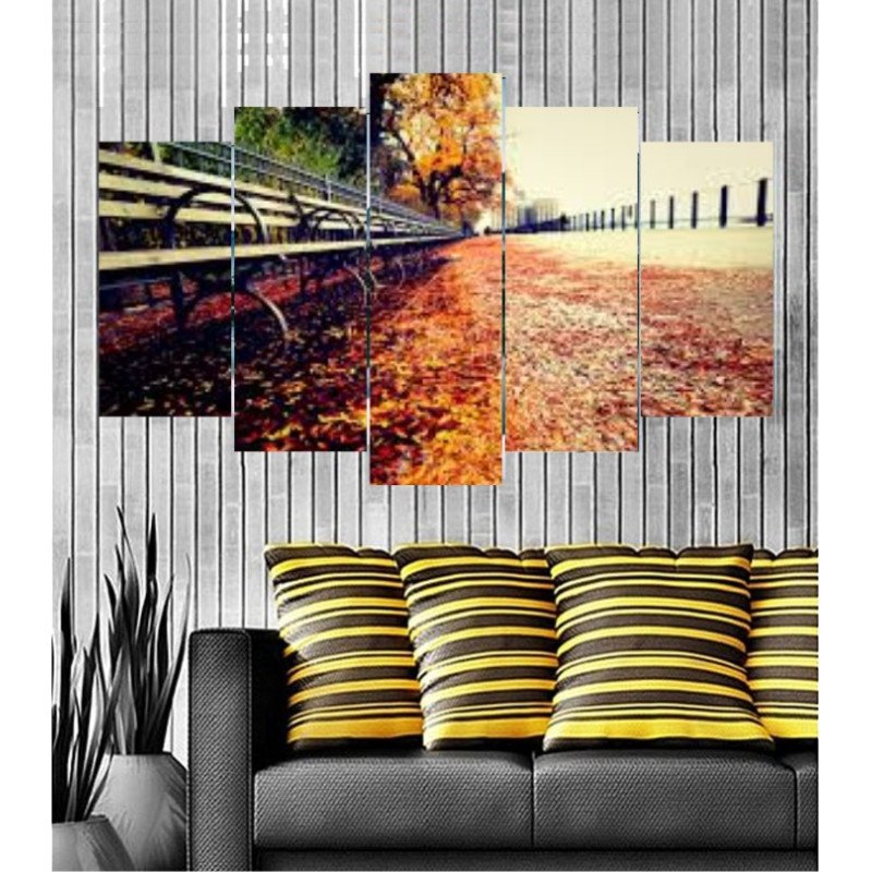 Wall Frames 5 Pieces Set Canvas - Digitally Printed Wall Canvas  post-149 view 1