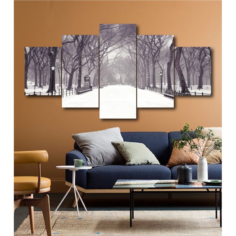 Wall Frames 5 Pieces Set Canvas - Digitally Printed Wall Canvas  post-153 view 1