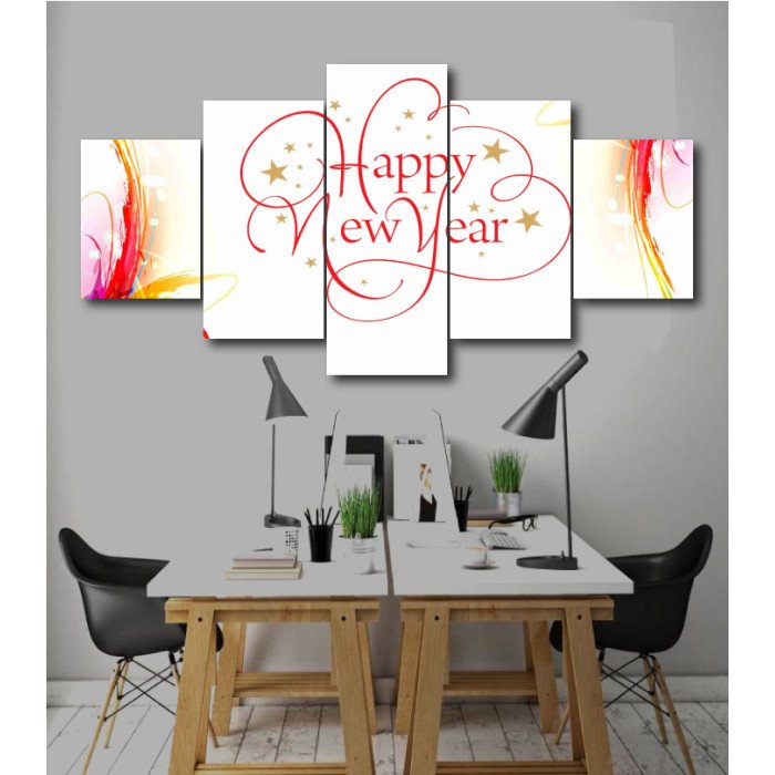 Wall Frames 5 Pieces Set Canvas - Digitally Printed Wall Canvas  post-157