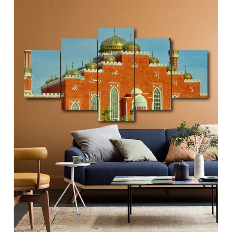 Wall Frames 5 Pieces Set Canvas - Digitally Printed Wall Canvas  post-170 view 1