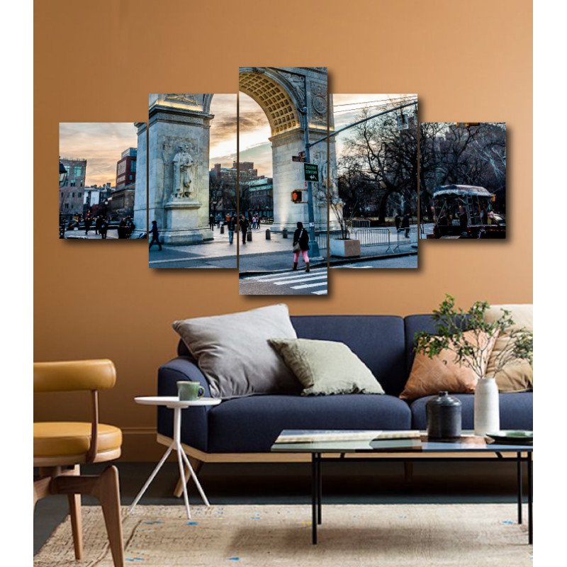 Wall Frames 5 Pieces Set Canvas - Digitally Printed Wall Canvas  post-173 view 1