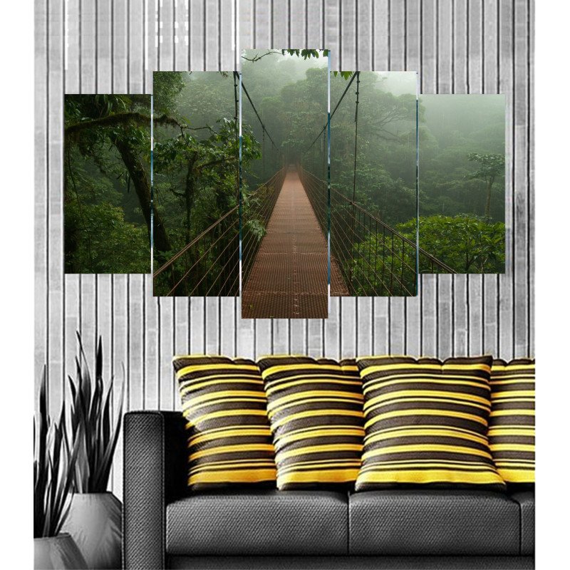 Wall Frames 5 Pieces Set Canvas - Digitally Printed Wall Canvas Frames post-18 view 1