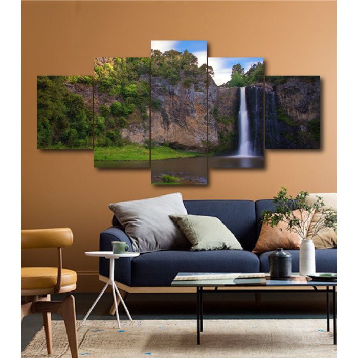 Wall Frames 5 Pieces Set Canvas - Digitally Printed Wall Canvas  post-197